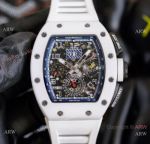 Swiss Richard Mille RM11-02 Le Mans White Classic Limited Edition Watches